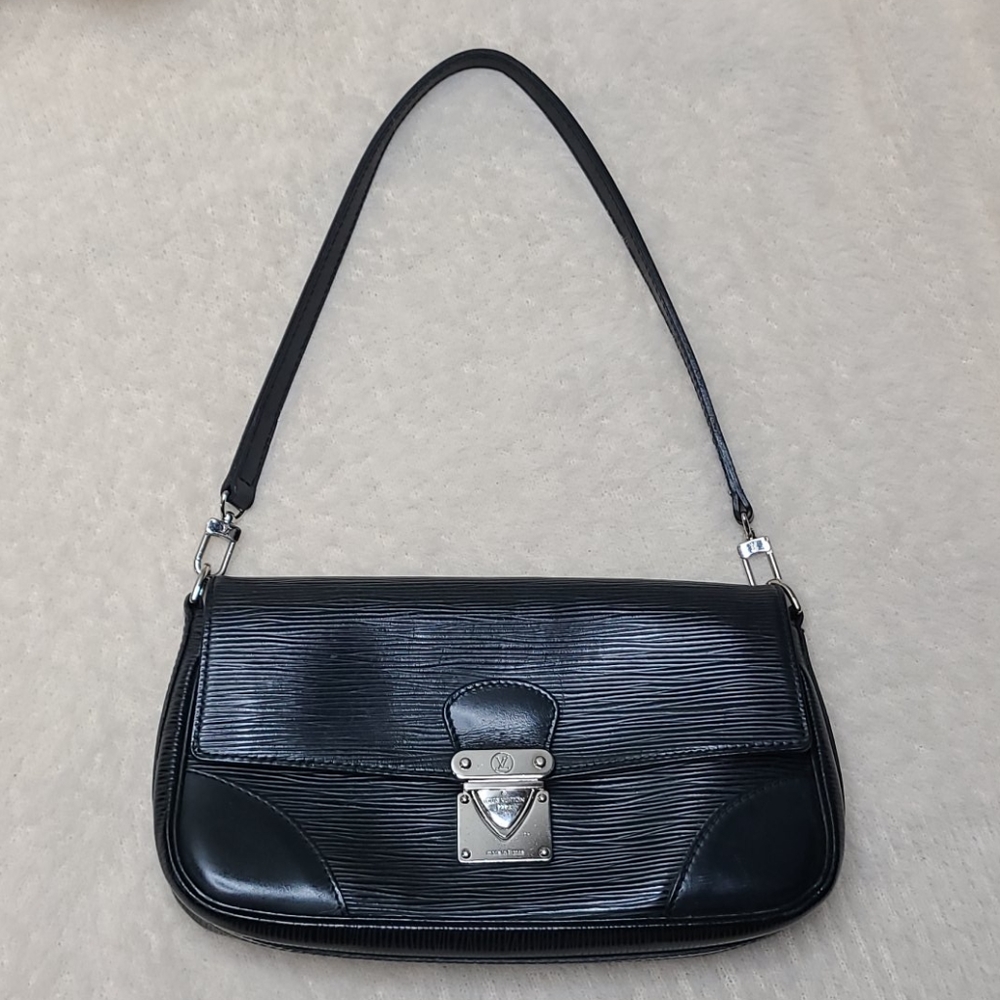 Louis Vuitton Sergur Pochette, Epi Leath